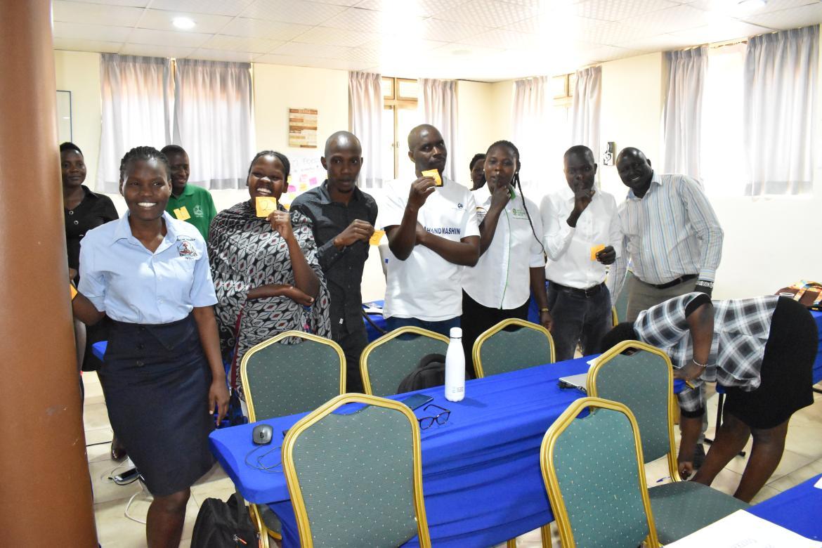 TEDDO team serving communities in Teso region