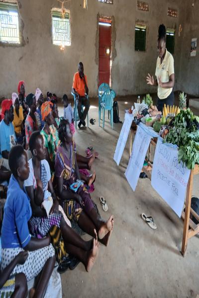 Promotion of Nutrition among children and women of child-bearing age